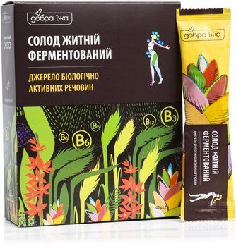 Солод житній в упаковці "Добра їжа", 150 г 1939 фото