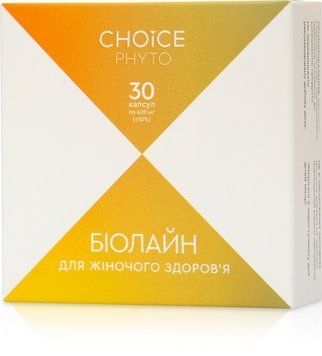 Биолайн (Женский комплекс, 30 капсул по 400 мг) Choice 3605 фото